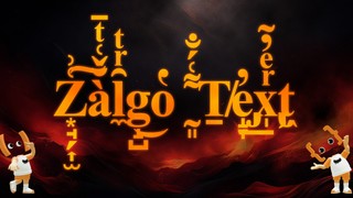 【JS体操第3問ヒント①】Zalgo Text のできるまで