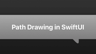 Path Drawing in SwiftUI