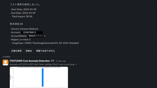 AWSコスト異常検知を導入したら、『人にお願いする』トイルが発生したのでSlackBotを作って解消した